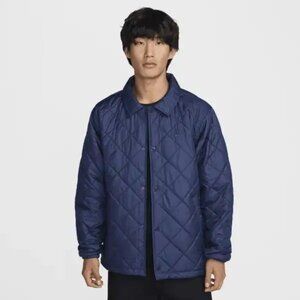 Nike club lightweight quilted therma-fit insulated jacket - blue  Size Medium